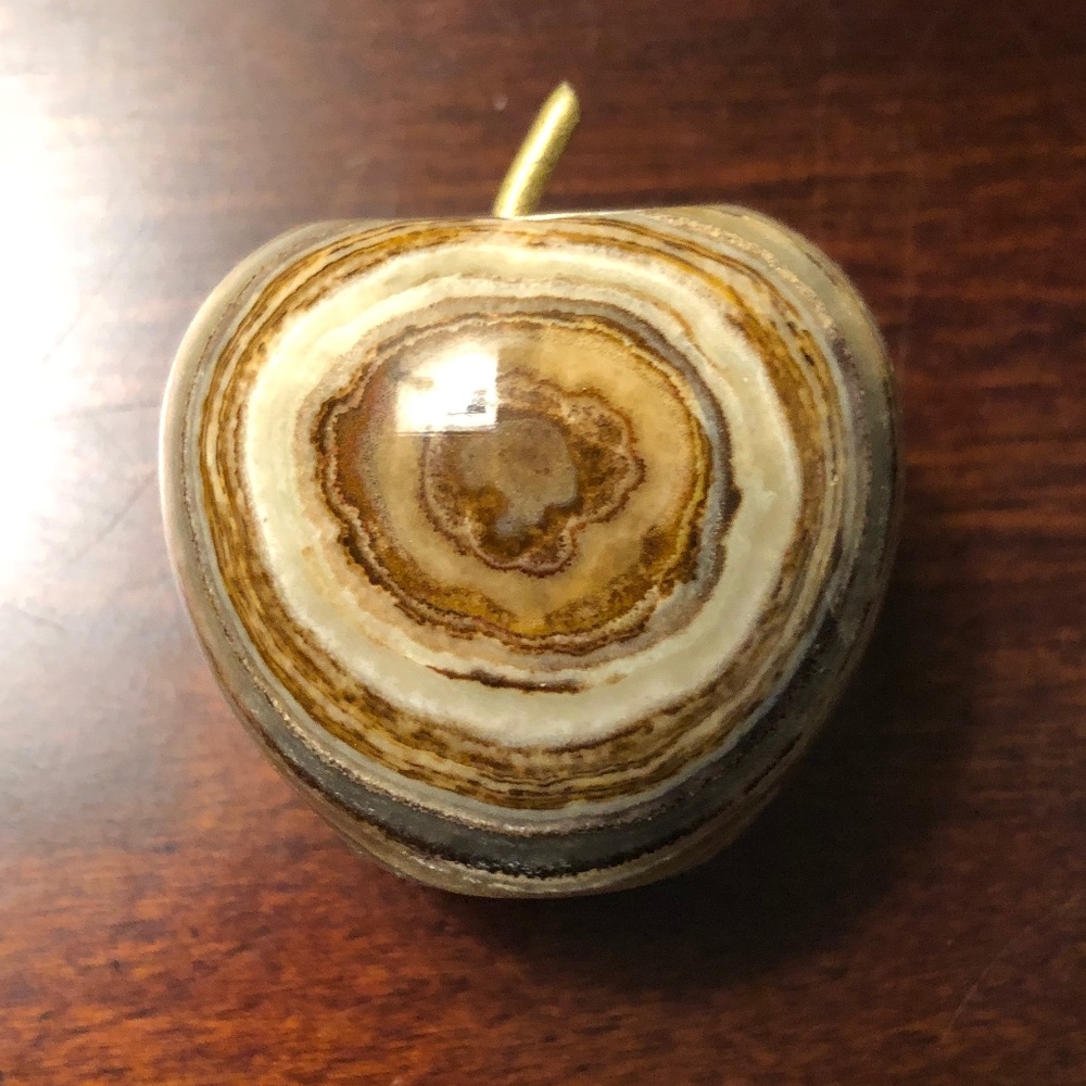 Stone Carved Apple